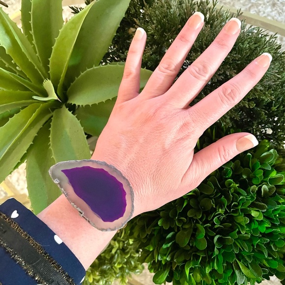 Purple Geode Bracelet - Picture 2 of 8